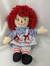 Aurora Raggedy Ann Cloth Doll 9 Inch 2012 Stuffed Toy - £10.47 GBP