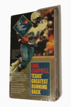 Earl Campbell Tyler Rose Texas Longhorns NCAA New Vintage 1991 VHS Sealed - $75.05