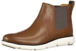 Cole Haan Men Zerogrand Omni Chelsea Boot WP EARTHEN/Java/White C34240 - £54.07 GBP