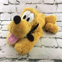 Disney Store Pluto Plush Mickey Mouses Pet Puppy Dog Shaggy Stuffed Anim... - £15.79 GBP