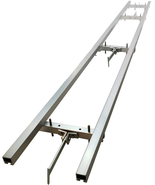 9 FT Rail Mill Guide System 3 Crossbar Kits Work with Chainsaw Mill… - £159.02 GBP