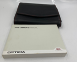 2016 Kia Optima Sedan Owners Manual Handbook Set with Case OEM A01B09036 - £14.15 GBP