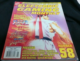 Electronic Gaming Monthly Magazine # 58 May 1994 EGM Mortal Kombat 2 Move List - £27.97 GBP