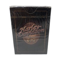 NIP Harley Davidson Hoyle Premium Deck of Playing Cards Poker Size Pack HD - £31.00 GBP