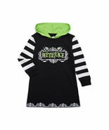 Beetlejuice Halloween Cosplay Hoodie Dress with Long Sleeves, Multicolor... - $654.54 MXN