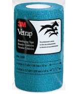 3m D-Vetrap Bandaging Tape- Blue 4 Inchx5 Yard - £9.61 GBP