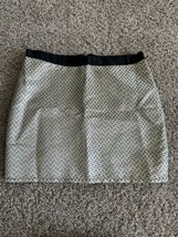 Naf Naf Women&#39;s Mini Skirt EU 36 US 4 Metallic Shimming Lined Zip￼ - £11.19 GBP
