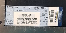 Pearl Jam / Eddie Vedder - September 02, 2005 Unused Whole Concert Ticket - £14.84 GBP