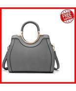Lightweight Women&#39;s Handbag with Gold-Tone Hardware - Perfect for Any Oc... - $107.42 CAD