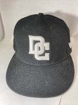 New Era Washington Nationals 59Fifty Black Fitted Hat MLB Cap Sz 7 FREE ... - $19.75