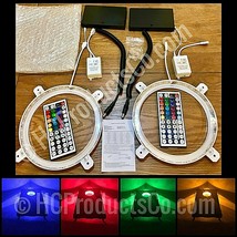 Remote Control Cornhole Lights with 20 Color and Motion Options - $37.99