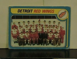 1979 80 O Pee Chee #249 Detroit Red Wings Team Hockey Card - £1.95 GBP