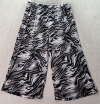 Carolyn Strauss Pants Women&#39;s Size 1X Gray Animal Print Polyester Elasti... - £16.61 GBP
