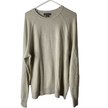 Daniel Cremieux Signature Collection Beige Sweater Mens Size XL Supima C... - $20.71