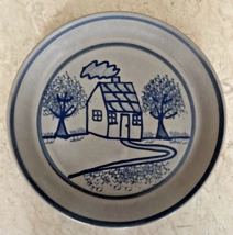 Vintage Beaumont Brothers Pottery Salt Glaze Home House 9.5&quot; Dinner Plat... - $33.78 CAD