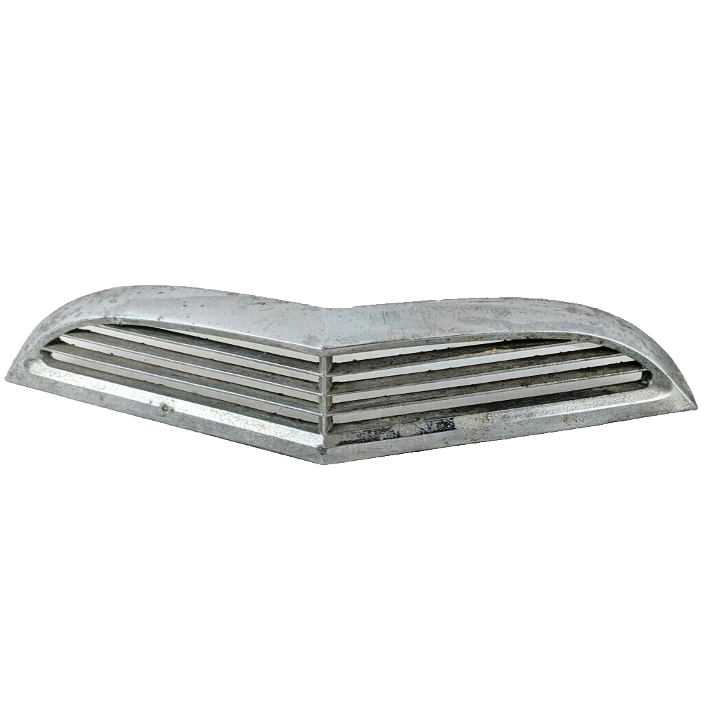 Ford BAA16607A 1955-1957 Thunderbird Chrome Hood Cowl Scoop Grille Trim OEM Used