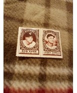 Vtg Topps MLB Stamps Bob Shaw And Jerry Casale - €3,03 EUR