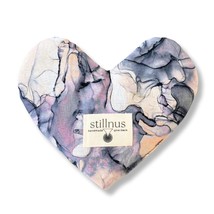 Handmade Heart Shaped Eye Pillow Organic Lavender Flax Weighted. Cold Co... - £42.76 GBP