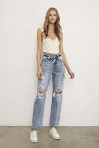 SLIM BOYFRIEND JEANS - $38.00