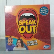 Hasbro Speak Out Game (w/10 Mouthpieces) Brand New Sealed Speak Out Family Game - £7.43 GBP