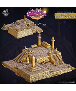3D Printed Cast n Play Egyptian Catacomb Structure Set 32mm D&amp;D - $193.47+