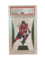 Alex Ovechkin sp Insert 2012 Panini Prime Dominion EMERALD 5/5 PSA 8 Pop 1/1 hof - £406.68 GBP