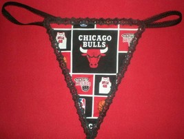 New Sexy Womens CHICAGO BULLS Basketball Gstring Thong Lingerie Nba Underwear - £15.30 GBP