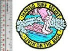 Vintage Surfing Australia Mambo Surf Deluxe Surfboards Designs Promo Patch - £7.85 GBP
