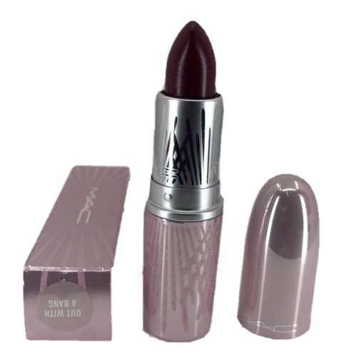 MAC Amplified Creme Lipstick, Out With A Bang, 0.1 Oz. Full Size, Brand New - $19.99