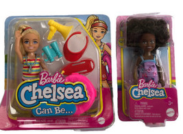 Mattel Barbie: 2 Chelsea Doll &amp; Accessories LOT OF 2 New Sealed - £18.52 GBP