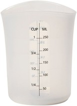 Norpro Silicone Measure, Pour, &amp; Store Measuring Cup (8 Oz) - £24.34 GBP