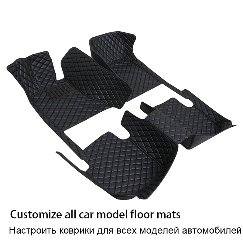 Custom LOGO Car Floor Mats for Most car models Car Accessories Interior Details - £66.55 GBP