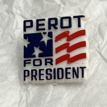 Ross Perot American Flag Republican President Election Political Plastic Pin - £4.75 GBP