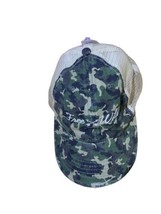 Time and Tru Cap Hat Womens Adjustable Camo Leopard Free Wild Distressed... - $14.32