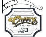 Cheers Double Sided Hanging Sign with Bracket - £194.78 GBP