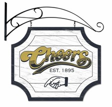 Cheers Double Sided Hanging Sign with Bracket - $246.51