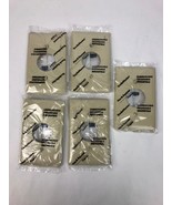 5 x P&amp;S Trademaster Ivory 1.406&quot; Receptacle 1 Gang Outlet Unbreakable Co... - $7.24