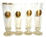 4 Stella Artois Leuven Loburg Biere de Luxe Belgium Beer Glasses - £15.33 GBP