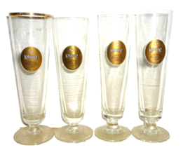 4 Stella Artois Leuven Loburg Biere de Luxe Belgium Beer Glasses - £15.33 GBP