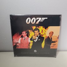 James Bond 007 Calendar New Unused Sealed 1998 Classic Bond VTG Souvenir - £8.42 GBP