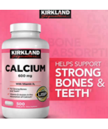 Kirkland Signature Calcium Citrate Magnesium &amp; Zinc 500&#39;s healthy bones ... - $97.90