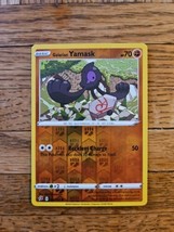 Pokemon TCG Rebel Clash Card | Galarian Yamask 101/192 Common Reverse Holo - £1.48 GBP
