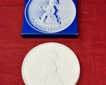 1976 West Germany VTG Goebel Collectors Club Member MJ Hummel White 4&quot; M... - $14.80