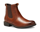 Eastland Men Side Gore Chelsea Boots Daily Double US 8.5M Tan Leather - $107.91