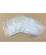 1000 CLEAR 6.5” x 5” POLY BAGS PLASTIC LAY FLAT OPEN TOP PACKING 4 MIL - $11.89