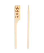 3 1/2&quot; Bamboo Meat Markers - 100/Pack - £7.40 GBP+