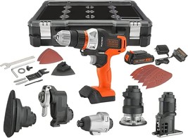 The 6-Tool 20V Max Matrix Cordless Drill Combo Kit With Case (Bdcdmt1206... - $233.93