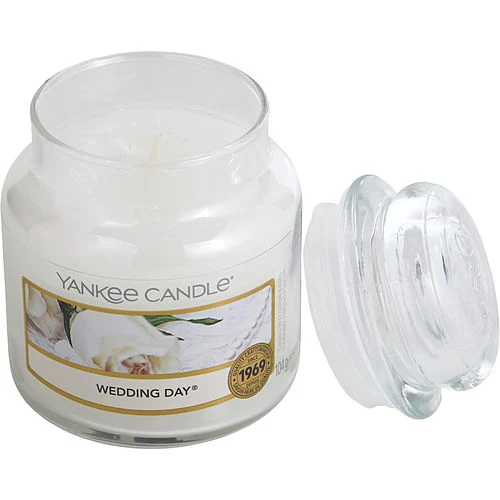 Yankee Candle Wedding Day 3.6 oz Scent Glass Jar, soft floral, small - £13.28 GBP