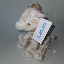 NWT Carter&#39;s Tan White Giraffe Plush Lovey 8&quot; Stuffed Animal Baby Toy 20... - £46.57 GBP