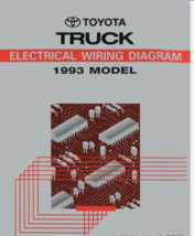 1993 Toyota Electric Truck Wiring Diagram IN Manual Ewd-
show original t... - $99.80